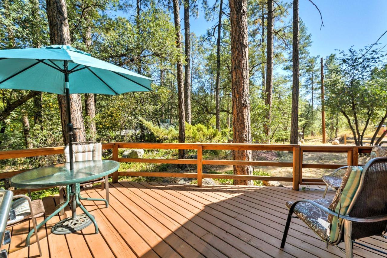 Cozy Cabin With Ac And Deck, 5 Mi To Downtown Prescott Villa Kültér fotó